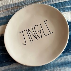 $10 Add On - RAE DUNN Jingle Plate 8”